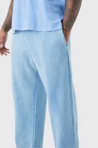 Pantalones Deportivos Unisex para Hombre, Pantalones Jogger de Pierna Ancha con Logotipo Bordado, Pantalones Jogger Holgados de Felpa de Algodón, Estilos de Verano - Product Image 3