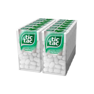 Bonbons Tic Tacc, Menthe fraîche, Contenants de 100 unités, 1,7 oz. Lot en vrac, BB : 12/26 - Product Image 4