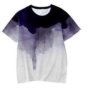 Hot New Products Originality Streetwear Hip Plain No Brand Men Camiseta de manga corta Tie Dye Camiseta para hombres DDP Shipping - Product Image 4