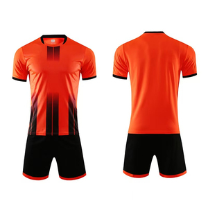 Conjuntos de Uniformes de Fútbol Personalizados para Hombre, Camisetas sin Mangas de Poliéster Transpirable de Secado Rápido, Kit Completo - Product Image 1