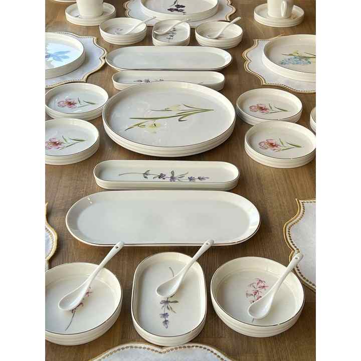 Breakfast Set Savina 52 Pieces for 6 People