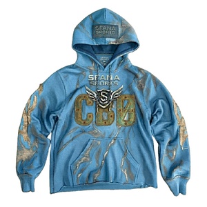 Sweat-shirt à capuche en polaire pour homme, toucher doux, avec poche, logo personnalisé, pour le sport et les loisirs, service OEM - Product Image 4