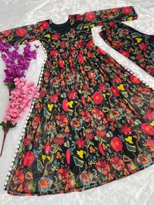 NEW DESIGNER PARTY WEAR NAYRA CUT DIGITAL PRINT <b>TOP</b> - Product Image 3
