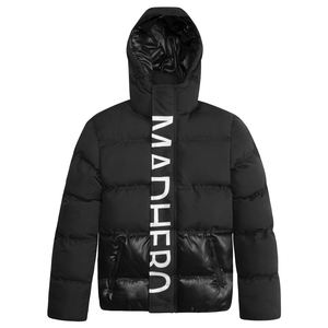 Dernière conception Design de mode sur mesure imprimé à capuche vêtements d'hiver hommes doudoune 2023 Puffer rembourré bulle vestes - Product Image 1