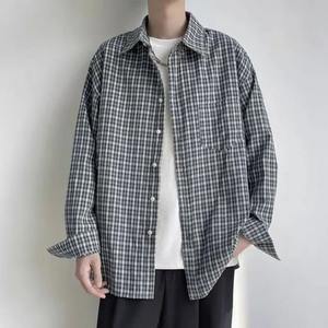 เสื้อเชิ้ตผู้ชายลำลองผ้าเนื้อนุ่มใส่สบาย แขนยาว ระบายอากาศได้ดี ผลิตจากผ้าฝ้าย 100% สำหรับฤดูร้อน - Product Image 3