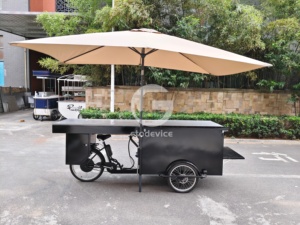 Tricycle mobile à trois roues Etodevice pour la vente de café en extérieur - Product Image 2