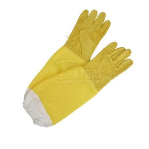 ถุงมือหนังเก็บผึ้งสำหรับป้องกันมือและแขนถุงมือหนังคุณภาพสูงจากผู้ผลิตปากีสถาน - Product Image 1