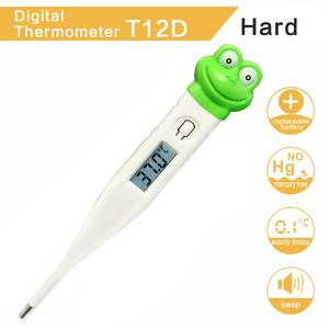 Thermomètre numérique électrique en promotion |   Thermomètre corporel flexible pour bébé à pointe souple - Haute précision 0,1°C - Garantie 5 ans - Product Image 1