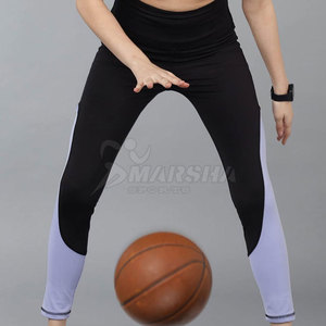Leggings de sport pour femmes à taille haute, tendance, en tissu doux Spandex/Polyester, utilisables toute l'année - Product Image 4