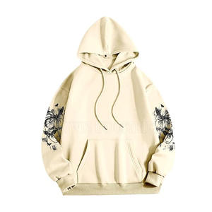 Moda mejor precio para la venta en línea mujeres bordado sudaderas moda alto fabricante mujeres bordado sudaderas con capucha - Product Image 1