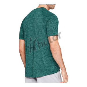 เสื้อยืดทรงปกติ ผ้าเจอร์ซีย์คอตตอน 100% สวมใส่สบาย ระบายอากาศได้ดี สำหรับผู้ชาย ลายพิมพ์เรียบ ไซส์ใหญ่ คุณภาพสูง ราคาขายส่ง - Product Image 3