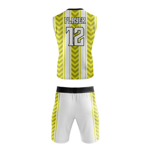 Ensemble d'uniformes de football 7 sur 7 de qualité supérieure fabriqué sur mesure couleur unie nouveau design ensemble d'uniformes en matériau respirant 7v7 - Product Image 3