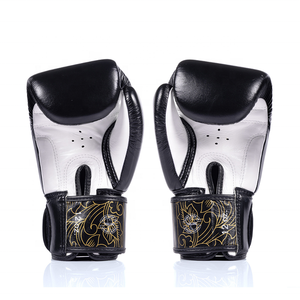 Gants de boxe Fairtex de qualité supérieure, nouveau design, sur mesure, pour Muay Thai, Kick Boxing, entraînement MMA, en cuir de vache véritable - Product Image 3