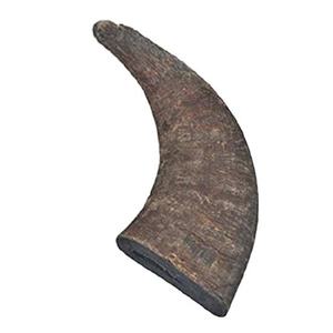 Botón de palanca de cuerno de búfalo Real de 50mm, Punta entera oscura de 2 agujeros para abrigo de lona, chaqueta, cárdigan, capa, bolsa, costura, uso artesanal en el hogar - Product Image 4