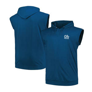 Top Selling High Quality <b>Sleeveless</b> <b>Hoodie</b> for <b>Men</b> Spring Fleece Cartoon Pattern Custom Logo OEM Service - Product Image 6