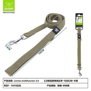 New Arrival Premium Quality Adjustable Durable Woven <b>Pet</b> <b>Leash</b> Set for Small Medium Dogs 8203141102 <b>Collar</b> and <b>Leash</b> Combo - Product Image 1