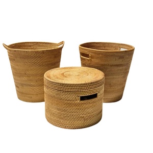 Panier à linge Rectangle VietNam, panier de rangement en rotin naturel fait à la main à bas prix de King Craft - Product Image 6