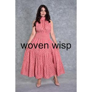 Vestidos casuales para mujer Ropa de fiesta elegante en tallas grandes Vestidos casuales de verano estampados a mano - Product Image 4