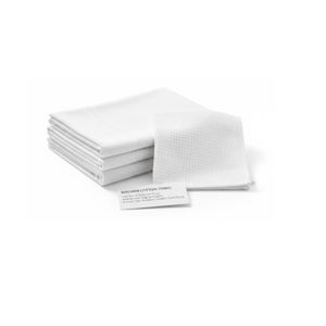 Ensemble de serviettes de cuisine en coton biologique pur 100% de qualité supérieure, super douces, absorbantes, écologiques, pour la maison, le restaurant, le café, l'hôtel - Product Image 2