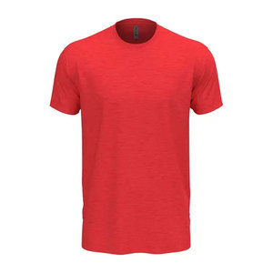 Siguiente nivel Heather CVC camiseta Casual cuello redondo Slim Fit camisetas Color sólido músculo camiseta - Product Image 6