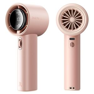 Ventilateur portable rechargeable en plastique, pliable, mini, avec affichage LED, clip pour téléphone, multi-vitesses, pour événements en extérieur - Product Image 2