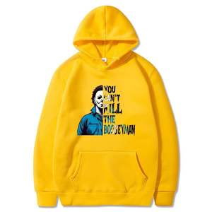 เสื้อสเวตเตอร์มีฮู้ดสำหรับผู้ชายเสื้อสเวตเตอร์พิมพ์ลายสยองขวัญสำหรับผู้หญิงลำลองแนวสตรีทแบบสวมหัว - Product Image 3