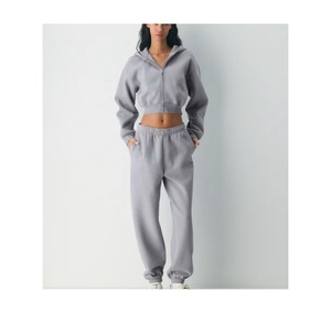 Vêtements décontractés pour femmes, crop top à capuche pour femmes, prix raisonnable, crop top à capuche best-seller pour femmes - Product Image 5