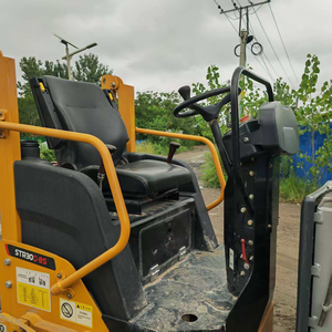 Rodillo Vibratorio Hidráulico de Doble Tambor de 2-3 Toneladas, de Segunda Mano, Original, de Alto Rendimiento, STR30C-8S con Motor Diésel - Product Image 6