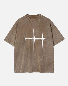 Camisetas de algodón unisex, cómodas, ligeras, de gran tamaño, de media manga, de secado rápido, informales, impresión personalizada, diseño en blanco, compresión - Product Image 5