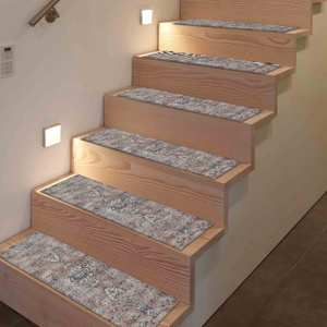 Stair Step Rug Printed Rug - Modern, Ethnic, Personalized Home Decor - Product Image 5