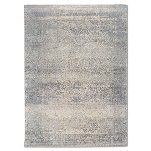 Alfombras de Lana y Seda Anudadas a Mano del Extremo Oriente, Modelo AKWS-13058, Rectangulares con Diseño de Medallón, para Pasillos, Salas de Estar y Hogares - Product Image 1