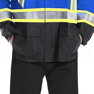 Chaqueta de Seguridad para Trabajo, Chaqueta de Seguridad Invernal, Impresión de Logotipo Personalizado, Chaqueta de Seguridad Reflectante para Construcción, Cargada por Dress Sports - Product Image 3