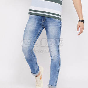 กางเกงยีนส์ซักได้สำหรับผู้ชายกางเกงสำหรับผู้ชายดีไซน์ล่าสุด OEM ระบายอากาศได้ดี - Product Image 5