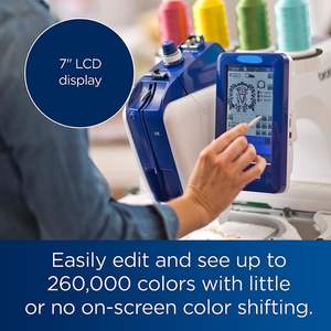 Máquina de Coser y Quiltear HC1850 con 185 Puntadas Integradas, Pantalla LCD y 8 Prensatelas Incluidos - Product Image 4