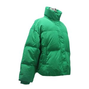 Veste d'hiver courte et colorée pour femme, coupe-vent, confortable, en duvet, style tendance - Product Image 2