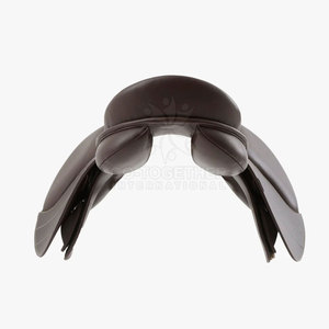 Silla de montar clásica de cuero genuino para caballo, diseñada para entrenamiento profesional, comodidad y actividades ecuestres al aire libre. - Product Image 4