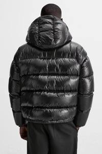 เสื้อแจ็คเก็ตบับเบิ้ลผ้าแคนวาสแบบมีฮู้ดพร้อมโลโก้สั่งทำสำหรับผู้ชายไซส์ใหญ่ ฤดูหนาว คุณภาพสูง ระบายอากาศได้ดี - Product Image 6