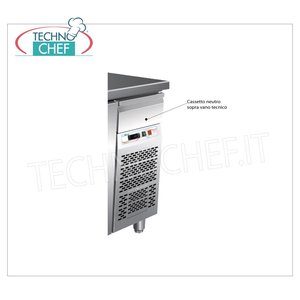 Équipement de réfrigération pour cuisine commerciale Forcar G-SNACK3100TN, 3 portes, température contrôlée Modèle ventilé de classe B -2/+8C 339 l - Product Image 3