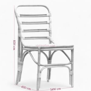 Sillón de ratán de tendencia superior Silla de comedor de ratán de alta calidad y buen precio para fiesta de boda en interiores y exteriores - Product Image 4