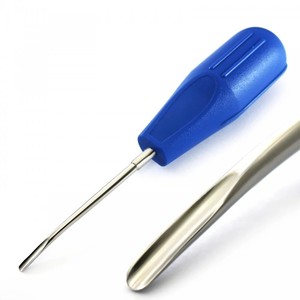 Vente flash : Élévateurs dentaires en acier inoxydable de qualité allemande, multicolores, manuels, autoclavables, extracteurs de racines pour la chirurgie dentaire de déshabillage des dents - Product Image 2