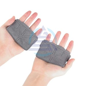 <b>Gymnastics</b> Grips Pull Ups Weightlifting Workout Women Leather Weight Lifting Training <b>Gloves</b> Palm Protection Men Fitness Sports - Product Image 4