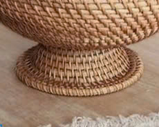 CESTA FRUTA MIMBRE RATÁN ESTILO ÚNICO - Product Image 4