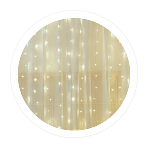 Tenda luminosa a LED 3x2m. Alimentatore a corrente bianca (GSC 204605010) - Product Image 1