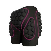 Pantalones Cortos de Compresión Acolchados Profesionales para Hombre de Alta Calidad, Protección de Espuma EVA, Sin Costuras, Transpirables, de Secado Rápido y Cómodos