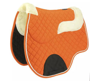 Tapis de selle d'équitation de style occidental de haute qualité, conçu sur mesure, doublure en polaire avec remplissage en coton Service d'usine OEM - Product Image 5