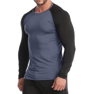 Impresión de sublimación Impresión de logotipo personalizado Nueva llegada Haga sus propias camisas de compresión para hombres - Product Image 4