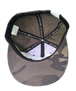 Haute qualité 100% coton décontracté casquette de Baseball réglable 6 panneaux Sports de plein air BD conception personnalisée bouton de broderie de haute qualité - Product Image 4