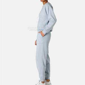 Utilisation à l'extérieur Tissu doux femmes survêtements prix de gros dernière conception femmes survêtements - Product Image 6