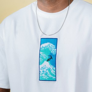 T-shirt en coton 100% de qualité supérieure, confortable, en tissu éponge, motif uni, impression personnalisée, coupe ample, col rond, style streetwear, 180g - Product Image 2