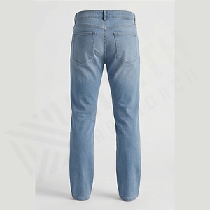 Pantalones Vaqueros de Mezclilla para Hombre 2025, Pantalones Ajustados, Vaqueros Ajustados para Hombre, Venta al por Mayor de Fábrica, Transpirables, Rectos, Servicio OEM - Product Image 2